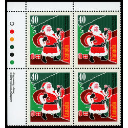 canada stamp 1339 santa claus 40 1991 PB UL