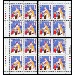 canada stamp 1341 sinterklaas holland 80 1991 PB SET