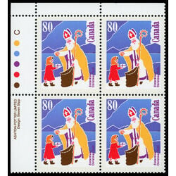 canada stamp 1341 sinterklaas holland 80 1991 PB UL