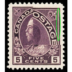 canada stamp 112c king george v 5 1925 M VFNH 003