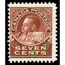 canada stamp 114v king george v 7 1924 M FNH 009