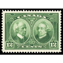 canada stamp 147 laurier macdonald 12 1927 M XFNH 004