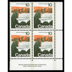 canada stamp 594ix forest 10 1974 PB LR %232