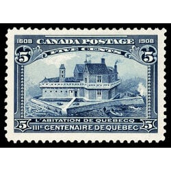 canada stamp 99 champlain s habitation 5 1908 M XFNG 072