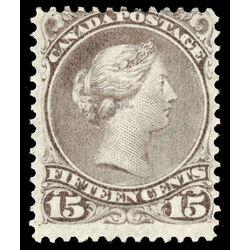 canada stamp 29 queen victoria 15 1868 M FOG 024