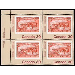 canada stamp 910 champlain s departure no 102 30 1982 PB UL