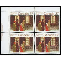 canada stamp 1005 family going to church 37 1983 PB UL