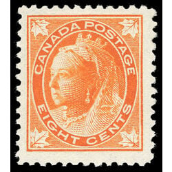 canada stamp 72 queen victoria 8 1897 M VF 041