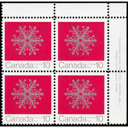 canada stamp 556 snowflake 10 1971 PB UR