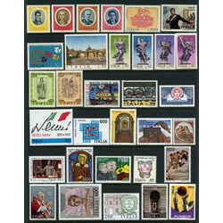 62 italy mint stamps