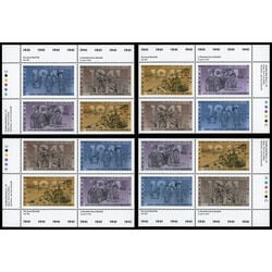 canada stamp 1348a second world war 1941 1991 PB SET