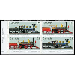 canada stamp 1037a canadian locomotives 1860 1905 2 1984 PB LL