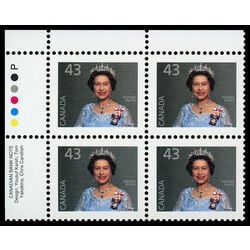 canada stamp 1358 queen elizabeth ii 43 1992 PB UL