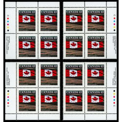 canada stamp 1359c flag over field 43 1994 PB SET