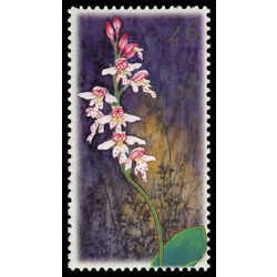 canada stamp 1788 small round leaved orchid amerorchis rotundifolia 46 1999