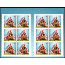 canada stamp 3468a holiday gingerbread houses 2024