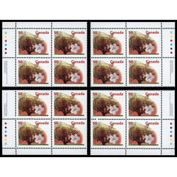 canada stamp 1365 snow apple 50 1994 PB SET