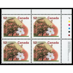 canada stamp 1366 gravenstein apple 52 1995 PB UR