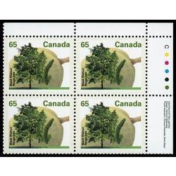 canada stamp 1367 black walnut 65 1991 PB UR