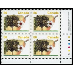 canada stamp 1372 bartlett pear 86 1992 PB LR