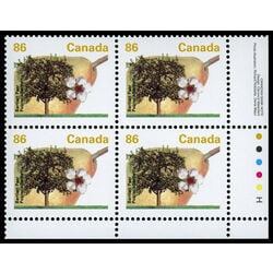 canada stamp 1372i bartlett pear 86 1994 PB LR