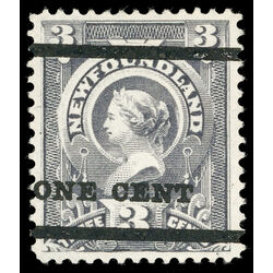 newfoundland stamp 75 queen victoria 1897 M VF 021