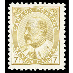 canada stamp 92 edward vii 7 1903 M F VFNH 031