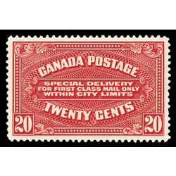 canada stamp e special delivery e2a special delivery stamps 20 1922 M XF 004