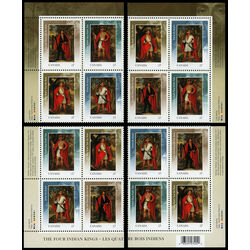 canada stamp 2383a four indian kings 2010 PB SET