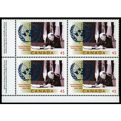 canada stamp 1584 prime minister william lyon mackenzie king signing the un charter in san francisco 45 1995 PB LL