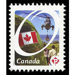 canada stamp 2418a flag on soldier s uniform 2011