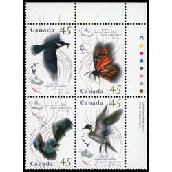 canada stamp 1566a migratory wildlife 1995 PB UR