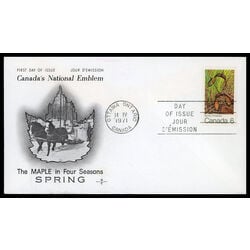 canada stamp 535 spring 6 1971 FDC PC 008