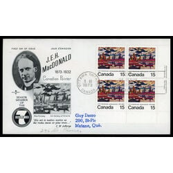 canada stamp 617 mist fantasy northland 15 1973 FDC PC 009