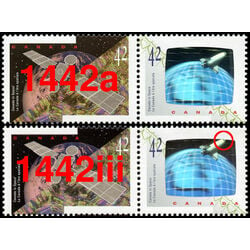 canada stamp 1442iii canada in space 1992