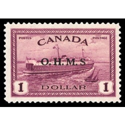 canada stamp o official o10 train ferry 1 00 1949 M VFNH 017