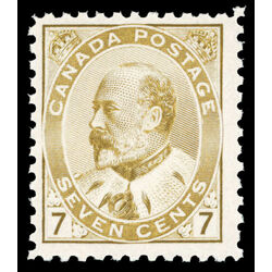 canada stamp 92 edward vii 7 1903 M FNH 032