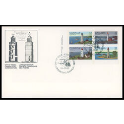 canada stamp 1035a canadian lighthouses 1 1984 FDC LL