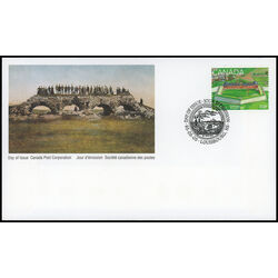 canada stamp 1551a fortress of louisbourg nova scotia 1995 FDC