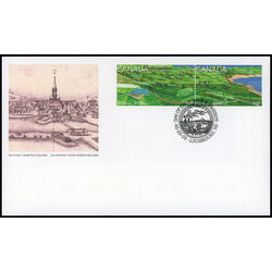 canada stamp 1551a fortress of louisbourg nova scotia 1995 FDC