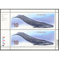 canada stamp 2405 blue whale 10 2010 M PANE