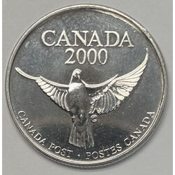 canada stamp 1812m millennium medallion 2000