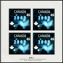 canada stamp 1812 dove hologram 46 1999 M PANE