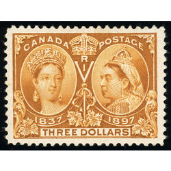 canada stamp 63 queen victoria diamond jubilee 3 1897 M XF 066