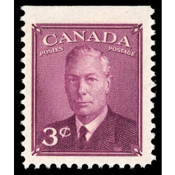 canada stamp 286bs king george vi 3 1950