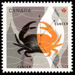 canada stamp 2452 cancer the crab 2011
