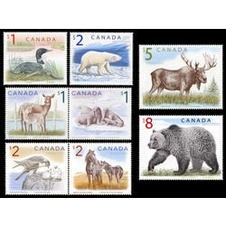 canada stamp 1687 94 wildlife definitives 22 1998