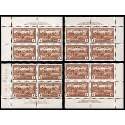 canada stamp 268 eastern farm scene 8 1946 PB SET 018