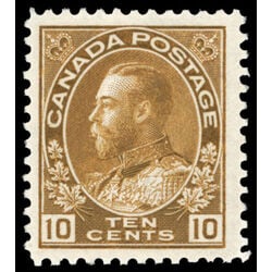 canada stamp 118 king george v 10 1925 M VFNH 008