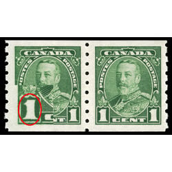 canada stamp 228ii pair king george v 1935 M VF 005